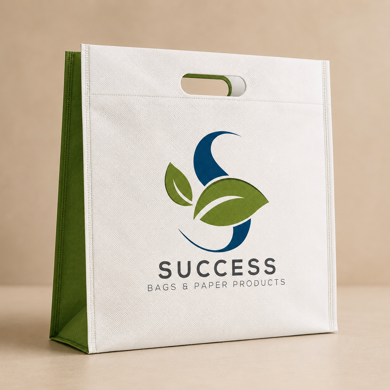 W-cut non-woven bag